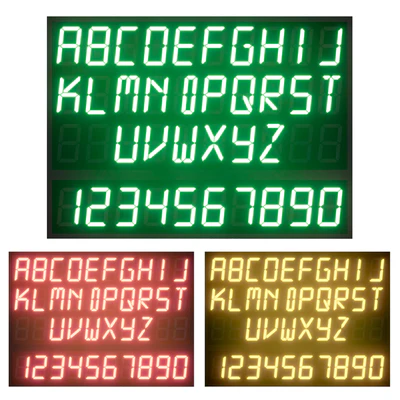 Light modules Set 97 Alphabet — Ver 6