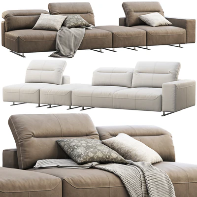 BoConcept Hampton modular leather sofas (2 options) — Вид 1