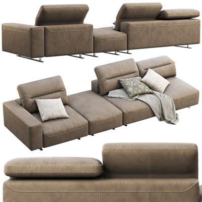 BoConcept Hampton modular leather sofas (2 options) — Вид 3
