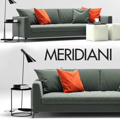 Sofa Louis Up, Meridiani — Ver 1