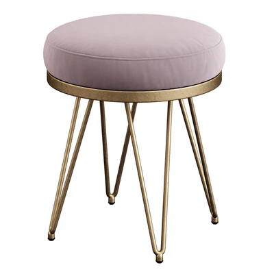 Safavieh / Jenine Faux Ostrich Round Bench — Ver 4