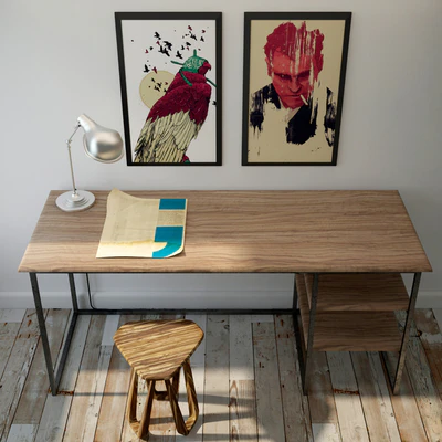 The desk metal & wood — Вид 1