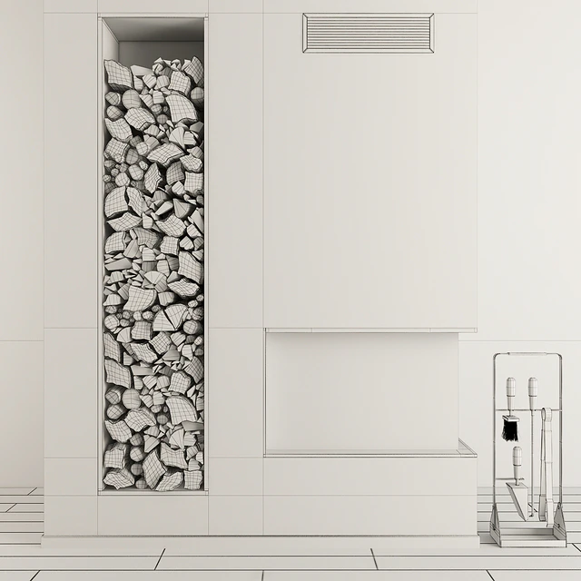 Fireplace modern 38 — Descargar