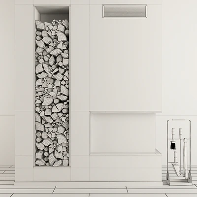 Fireplace modern 38 — Ver 3