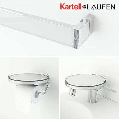KARTELL-LAUFEN BATHROOM SANITARY SET &amp; ACCESSORIES — Ver 2