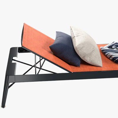 Tolix Azur Sun Lounger + Side Table — Вид 2