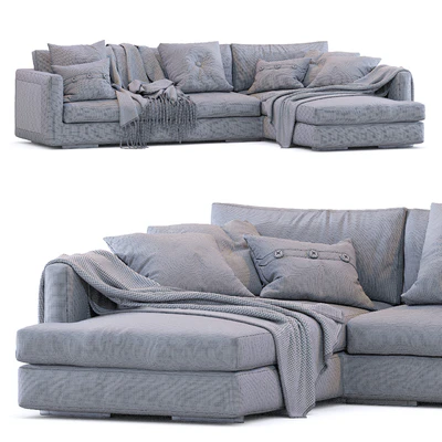 Flexform Leather Sofa MAGNUM — Вид 5