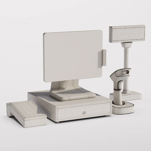 Cash desk, payment terminal, acquiring terminal — Descargar