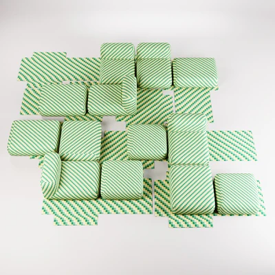Patricia Urquiola Mangas Rug & Poufs — Вид 4