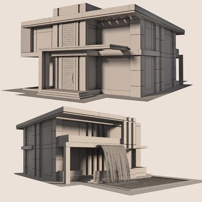 Villa with pool — Вид 4