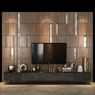 TV Stand set 0302 — Ver 1
