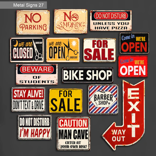 Metal Signs 27 — Скачать