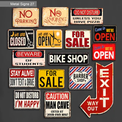 Metal Signs 27 — Скачать