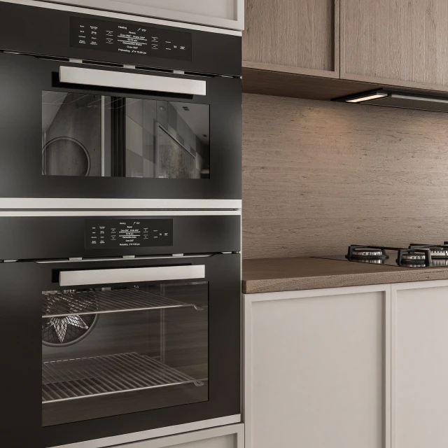 Kitchen Modern - White and Wood with Island 58 — Descargar