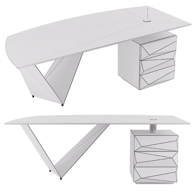Prisma steel desk by Reflex — Скачать