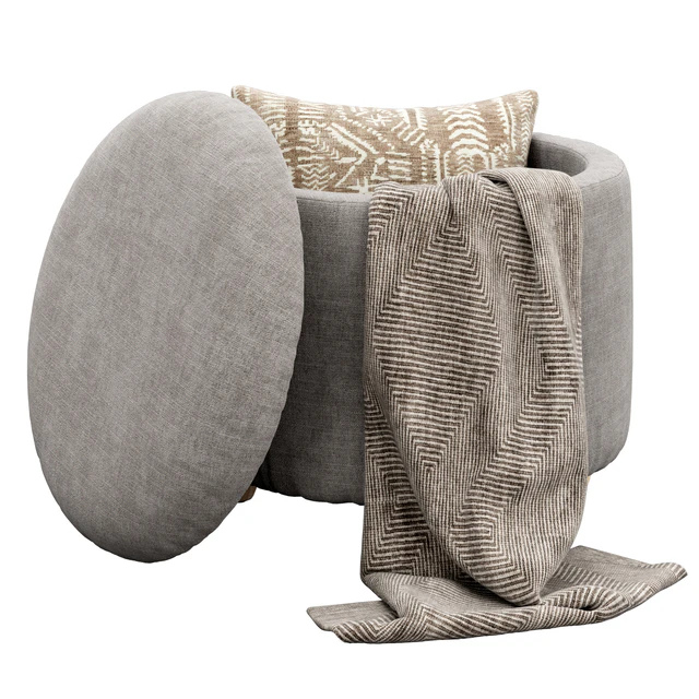 Louise Storage Ottoman set — Скачать