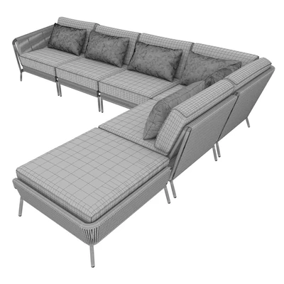 Holly hunt salamander sectional sofa — Ver 5