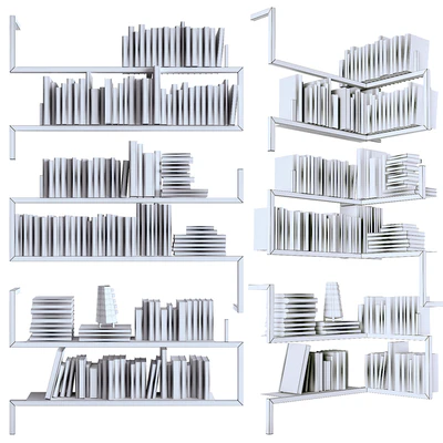 Books on the shelves — Ver 5