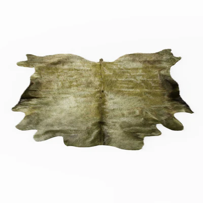 Green cowhide rug — Ver 5