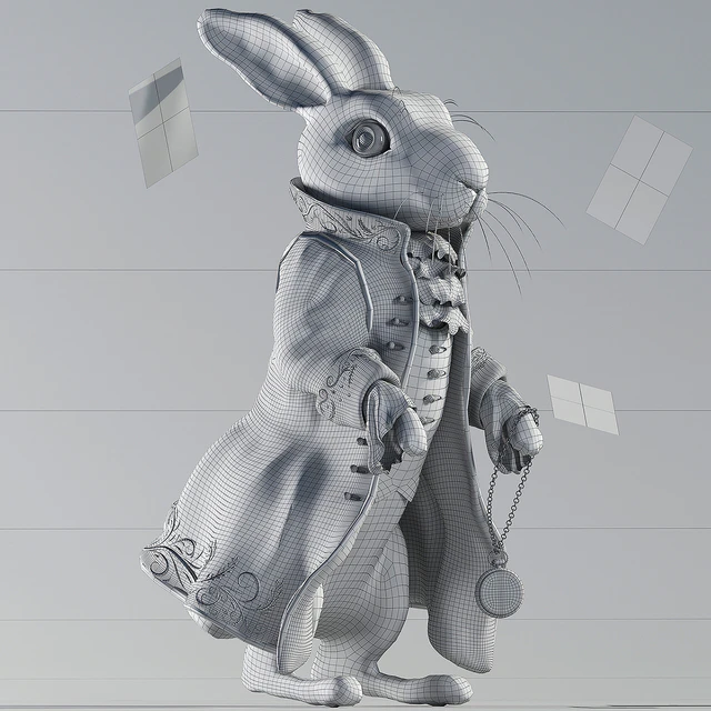 White Rabbit from "Alice in Wonderland" — Descargar