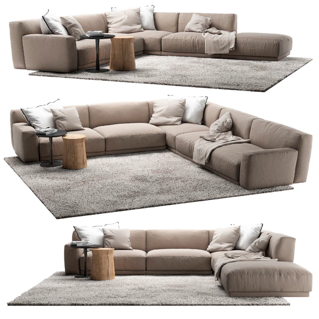 Poliform Paris Seoul sofa 4 — Скачать