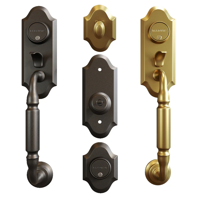 Baldwin. Ashton two-point lock handleset — Descargar
