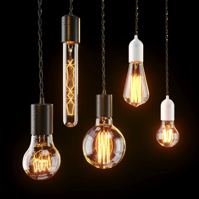 Edison lamps set — Вид 3