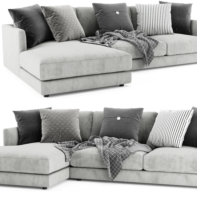 West Elm Haven Chaise Longue — Descargar