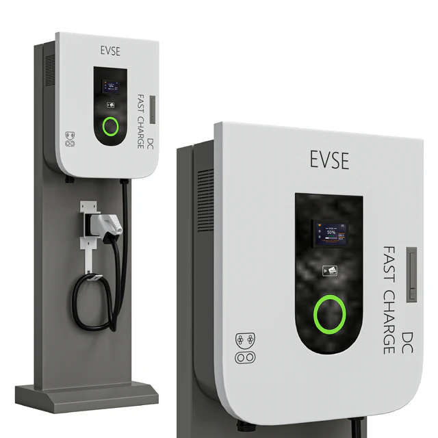 EV Fast Charger Station Adapter Floorstand Wallbox DC — Descargar