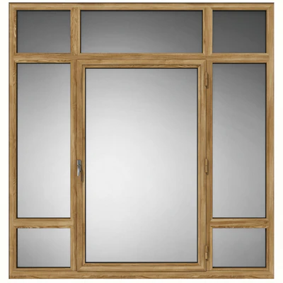 Swing stained-glass wooden windows — Ver 4