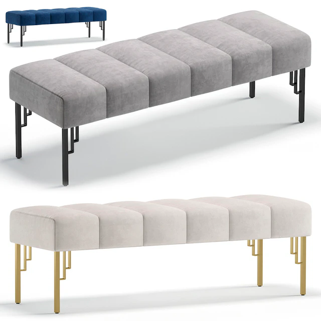 Bench WHITNEY by Cazarina Interiors 3 Colors Version/Банкетка УИТНИ — Скачать