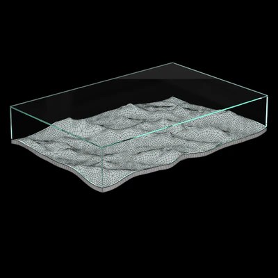 LIQUID ALUMINIUM LOW TABLE — Вид 6
