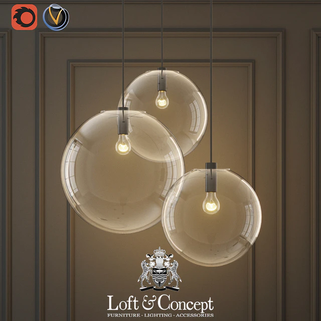 Hanging lamp glass ball ceiling lights — Скачать