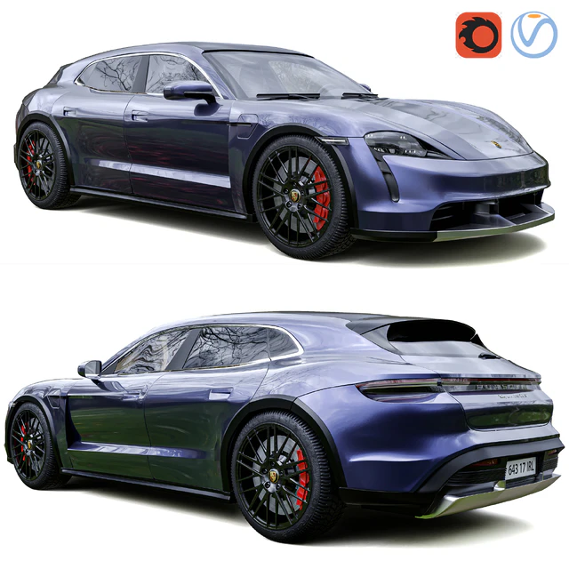 Porsche Taycan Turbo S Cross Turismo — Descargar