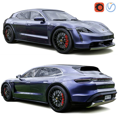 Porsche Taycan Turbo S Cross Turismo — Ver 1
