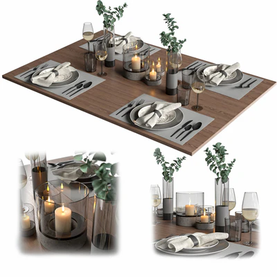 Table setting 1 — Ver 5