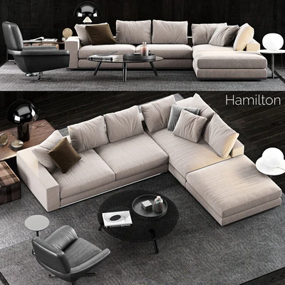 Minotti Hamilton Sofa — Ver 1