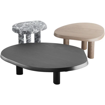 013 L Series Marble Wood Coffee Table — скачать