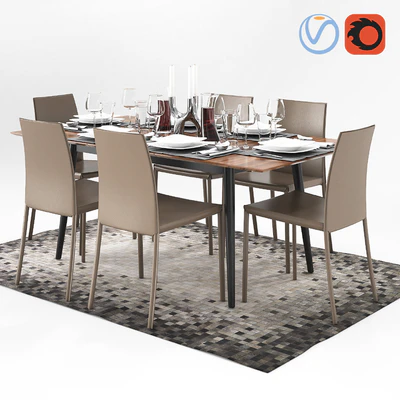 BoConcept Zarra and Milano table — Вид 1