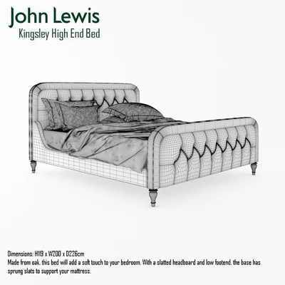 J Lewis Kingsley high end bed — Ver 3