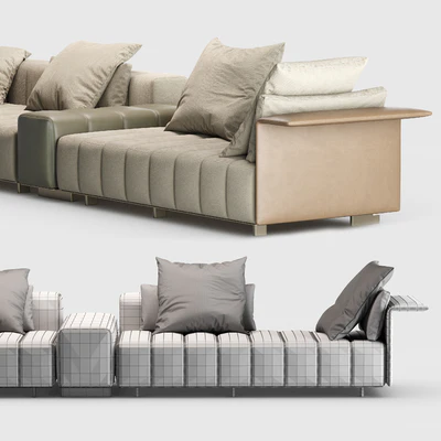 Minotti Freeman seating system — Вид 3