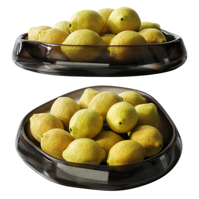 Fruits in bowls lemon lime pear stv020. — Ver 6