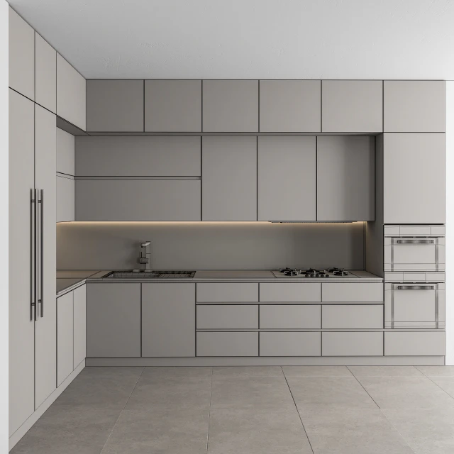 Kitchen Modern - Gray and Black 46 — Скачать