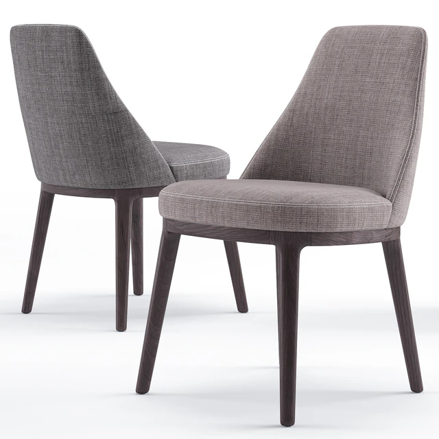 Lucylle dining chair and Gullwing table - Lema — Descargar