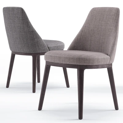 Lucylle dining chair and Gullwing table - Lema — Ver 4