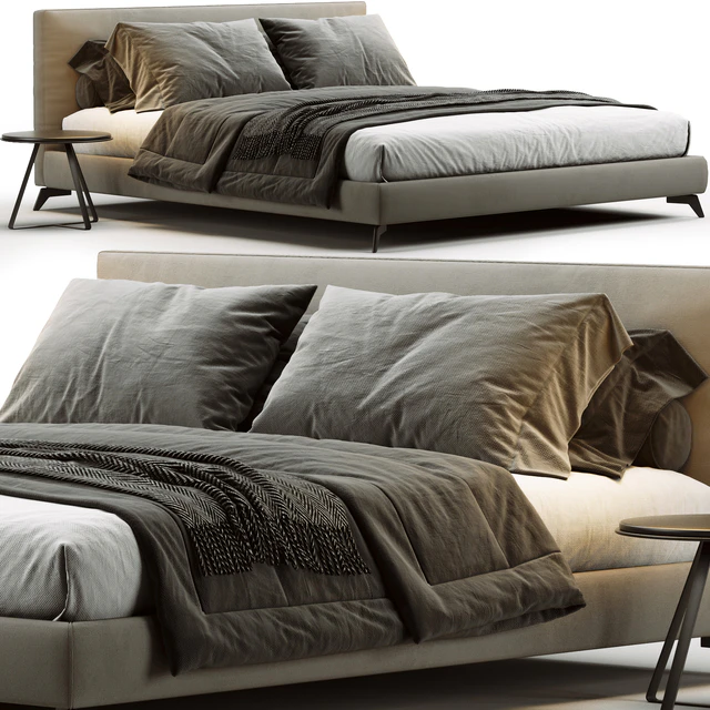 Meridiani Stone Up Bed — Скачать