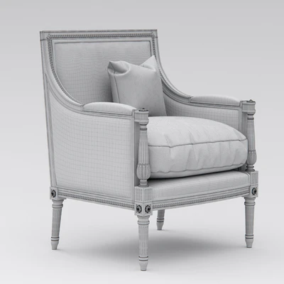Armchair Minerva Bergere from Eloquenc — Ver 3