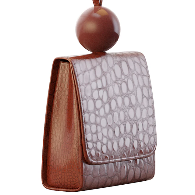 Bag Ball croc-effect leather tote — Descargar