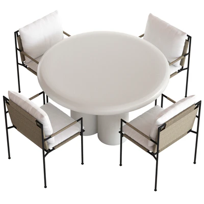 Coco Republic Malmo Chair and Anchorage Table — Вид 5