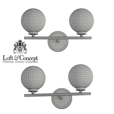 Бра Wall Lamp Bubble Chandelier Double — Вид 3
